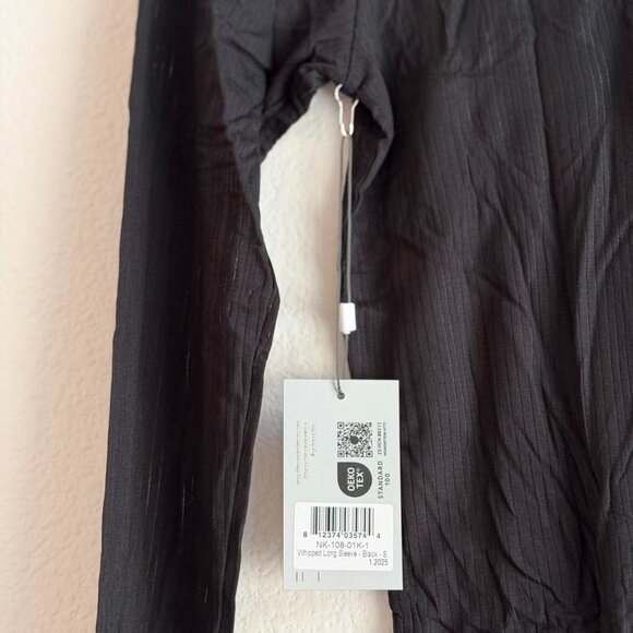 Negative Underwear Whipped Long Sleeve in Black, Size Small - Picture 6 of 7
